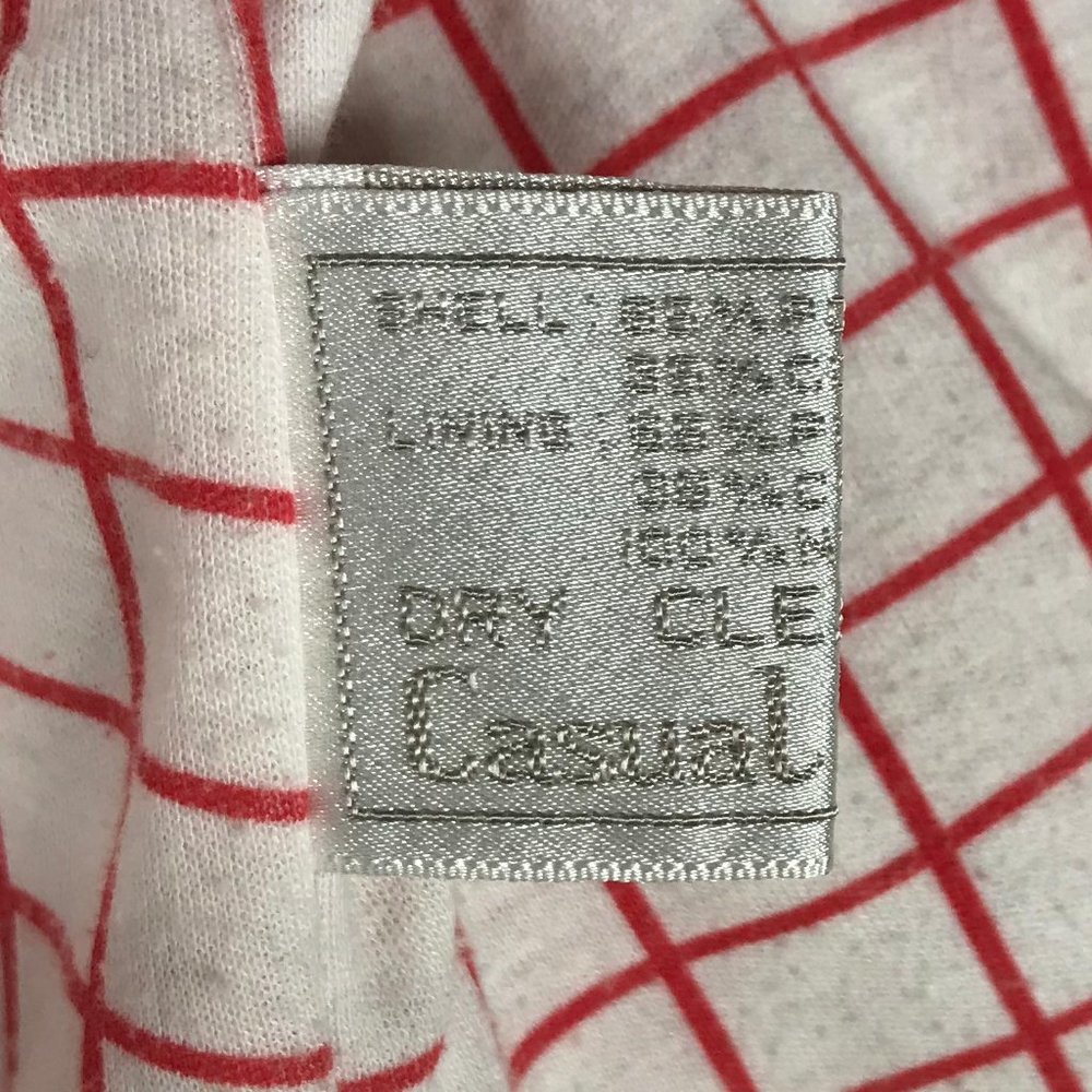 Vintage 80s red Casual Corner pleated jacket - Picture 9 of 11